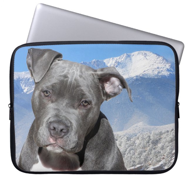 Housse Pour Ordinateur Portable Pitbull (Devant)