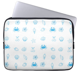 Housse Pour Ordinateur Portable Plage grecque minimaliste