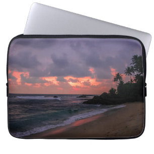 Housse Pour Ordinateur Portable Plage romantique à Dusk