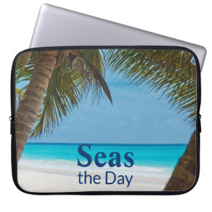 Housse Pour Ordinateur Portable Plage tropicale turquoise Seas the Day