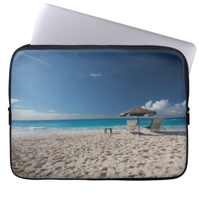 Housse Pour Ordinateur Portable Plages tropicales | Sandy Beach, Anguilla (Devant)