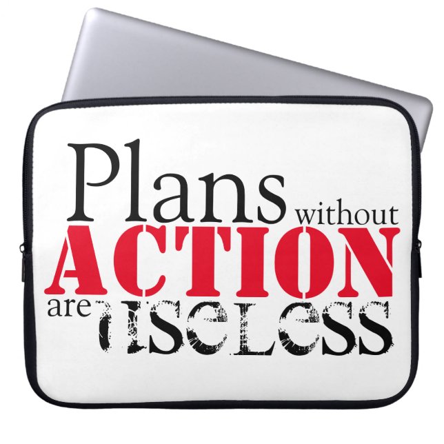 Housse Pour Ordinateur Portable Plan Action Portable Sleeve (Devant)