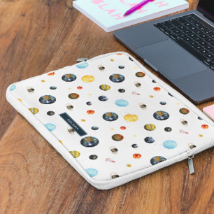 Housse Pour Ordinateur Portable Planètes Système Solaire Personnalisé