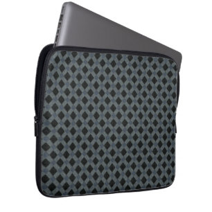 Housse Pour Ordinateur Portable Plaqué rustique avec ton gris et tissu velouté