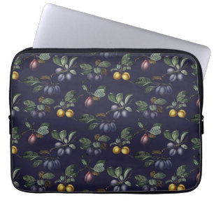 Housse Pour Ordinateur Portable Poires vintages et prunes