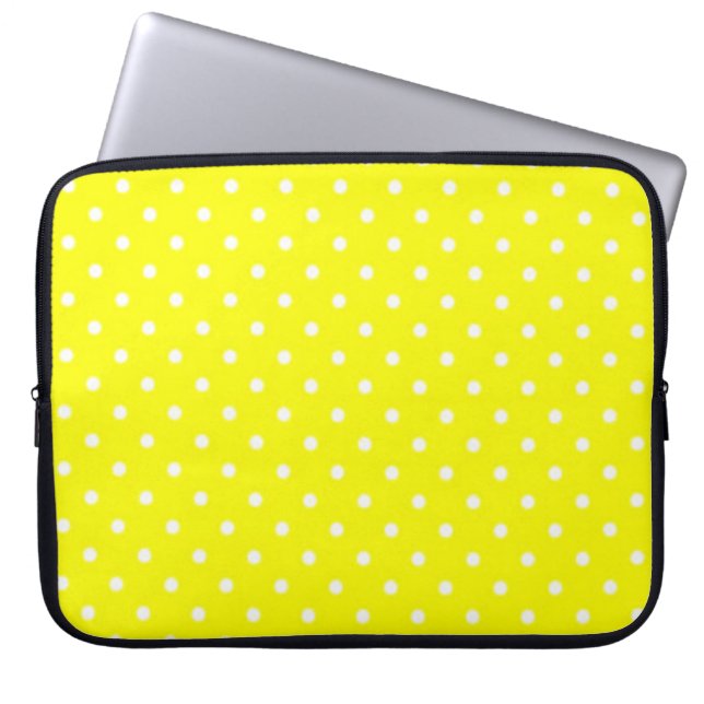 Housse Pour Ordinateur Portable Pois (Devant)