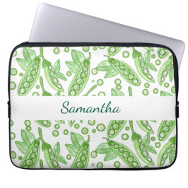 Housse Pour Ordinateur Portable Pois de légumes