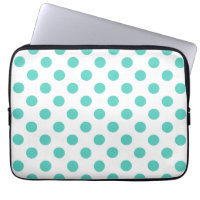 Pois turquoise