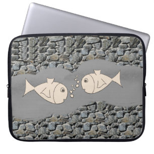 Housse Pour Ordinateur Portable Poisson à manches pour ordinateur portable