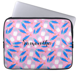 Housse Pour Ordinateur Portable Poisson Et Sel