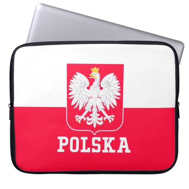 Housse Pour Ordinateur Portable Pologne (Devant)