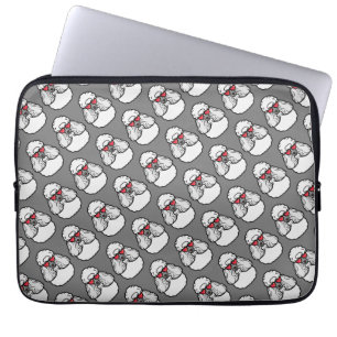 Housse Pour Ordinateur Portable Poodle Motif tendance