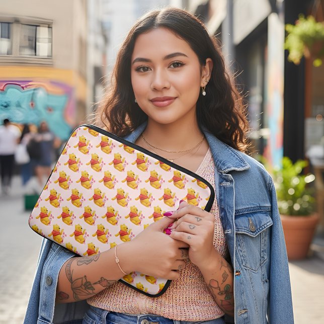 Housse Pour Ordinateur Portable Pooh Laptop Sleeve (Créateur téléchargé)