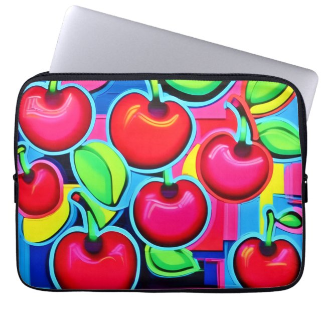Housse Pour Ordinateur Portable Pop Art Cherry Burd (Devant)
