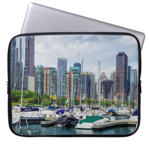 Housse Pour Ordinateur Portable Port de Chicago