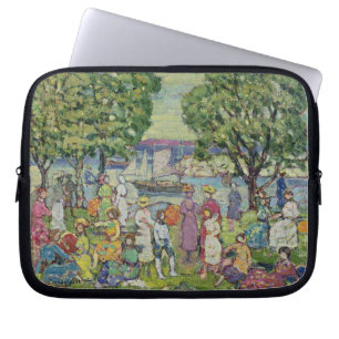 Housse Pour Ordinateur Portable Port de Gloucester (huile sur la toile)