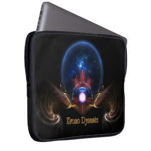 Housse Pour Ordinateur Portable Portable Krono Dynamic Fractal Art Sleeve 15 pouce