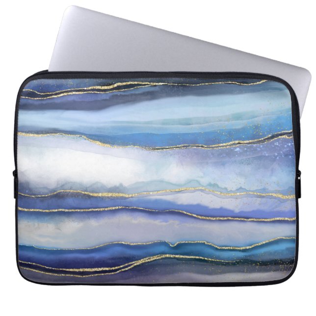 Housse Pour Ordinateur Portable Portable Motif Agate (Devant)