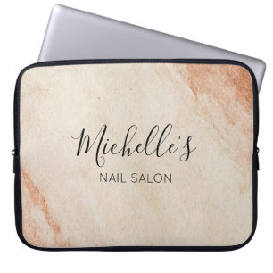 Housse Pour Ordinateur Portable Poudre marron poussiéreuse chic