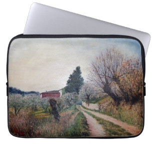 Housse Pour Ordinateur Portable PREMIER PRINTEMPS EN GOUVERNALAIS / Paysage Toscan