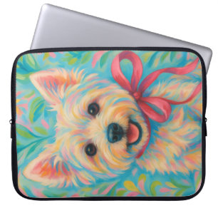 Housse Pour Ordinateur Portable Preppy Westie