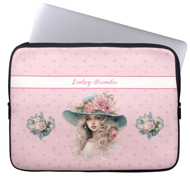 Housse Pour Ordinateur Portable Princesse personnalisée (Devant)