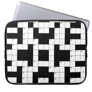 Housse Pour Ordinateur Portable Puzzle de mots croisés