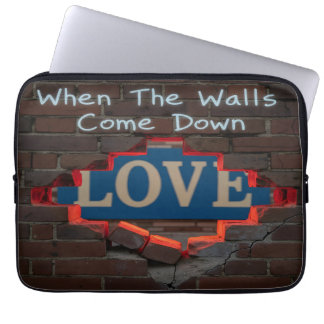 Housse Pour Ordinateur Portable Quand Les Murs Tombent