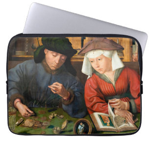 Housse Pour Ordinateur Portable Quentin Matsys - Le Moneylender et sa femme