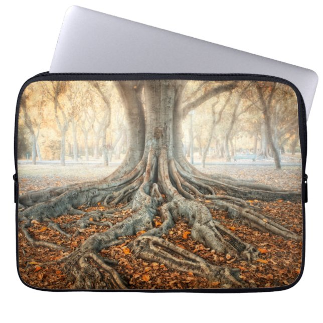 Housse Pour Ordinateur Portable Racines antiques d'arbre (Devant)