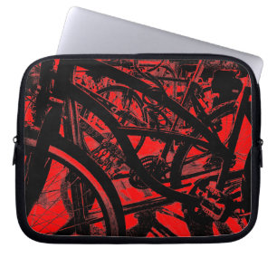 Housse Pour Ordinateur Portable Rack de bicyclette HC - Rouge