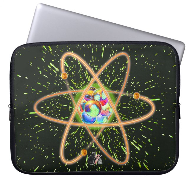 Housse Pour Ordinateur Portable Radical atomique (Devant)