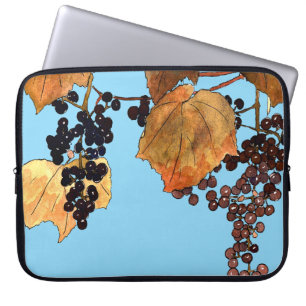 Housse Pour Ordinateur Portable Raisins de givre Art nouveau