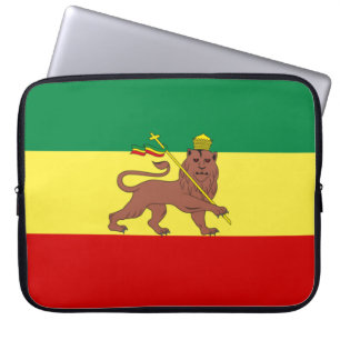Housse Pour Ordinateur Portable Rastafarian Flag (Rastafarianism) (Rasta)