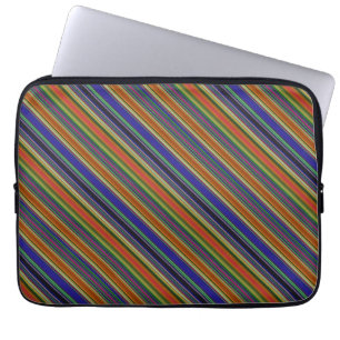 Housse Pour Ordinateur Portable Rayures de plage