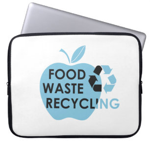 Housse Pour Ordinateur Portable Réduire le recyclage des déchets alimentaires écol