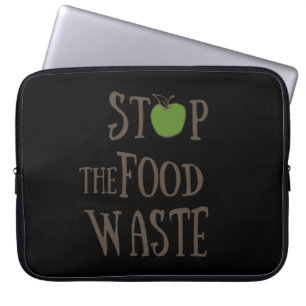 Housse Pour Ordinateur Portable Réduire le recyclage des déchets alimentaires écol