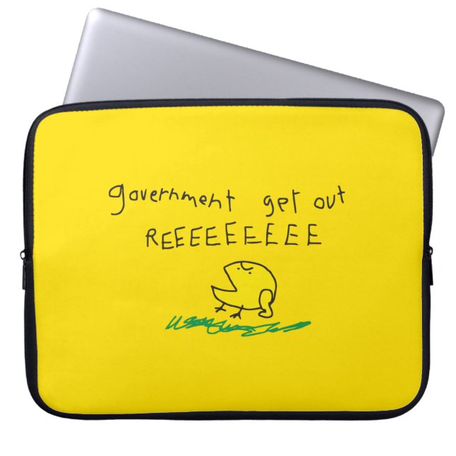 Housse Pour Ordinateur Portable REE SNEKRIGHT Gadsden Flag (Devant)