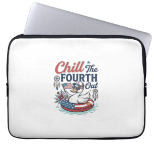 Housse Pour Ordinateur Portable Refroidir le quatrième T-shirt vectoriel de canard