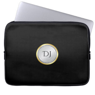 Housse Pour Ordinateur Portable Regarder professionnel masculin avec Monogramme