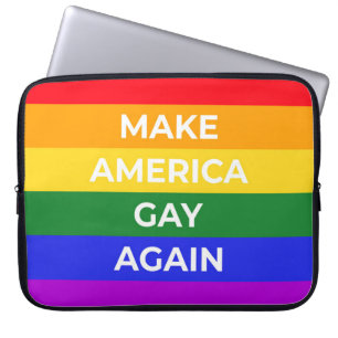 Housse Pour Ordinateur Portable Rendre l'Amérique gay