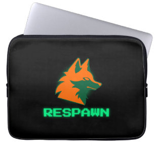 Housse Pour Ordinateur Portable RESPAWN – Logo Neon Gamer Fox
