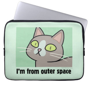 Housse Pour Ordinateur Portable RICK ET MORTY™ Je viens de l'espace extra-atmosph