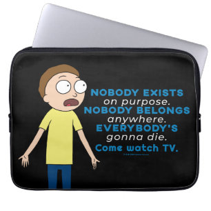 Housse Pour Ordinateur Portable RICK ET MORTY™ Personne N'Existe À Titre Excepti