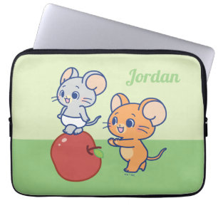 Housse Pour Ordinateur Portable Rollage Anime Tuffy et Jerry Apple