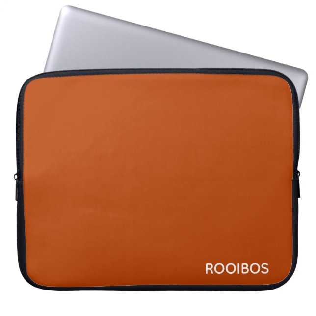 Housse Pour Ordinateur Portable Rooibos rouge brun nom (Devant)
