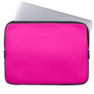 Housse Pour Ordinateur Portable Rose chaud solide