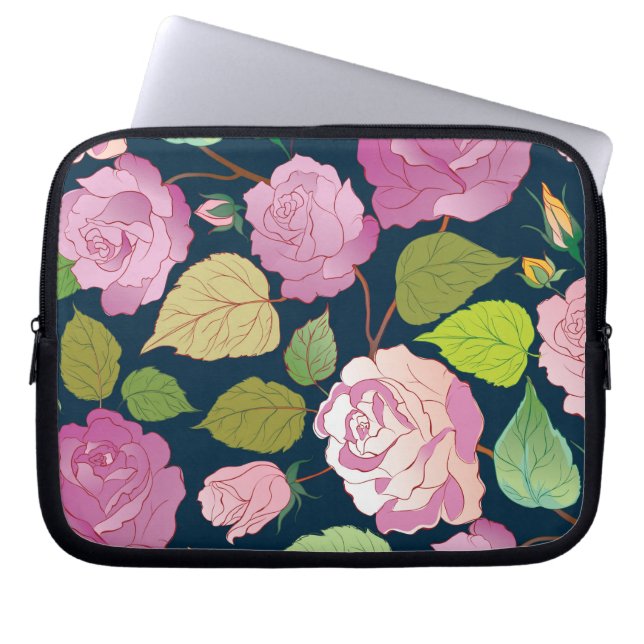 Housse Pour Ordinateur Portable Roses 16 (Devant)