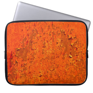 Housse Pour Ordinateur Portable Rouille vintage : vieille surface texturée