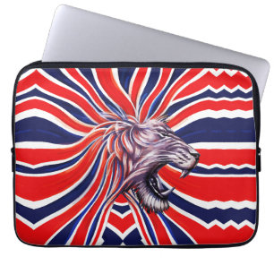 Housse Pour Ordinateur Portable Rugissement Majestueux